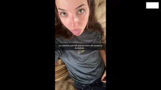 POV: step sis seduces you with the house to yourselves